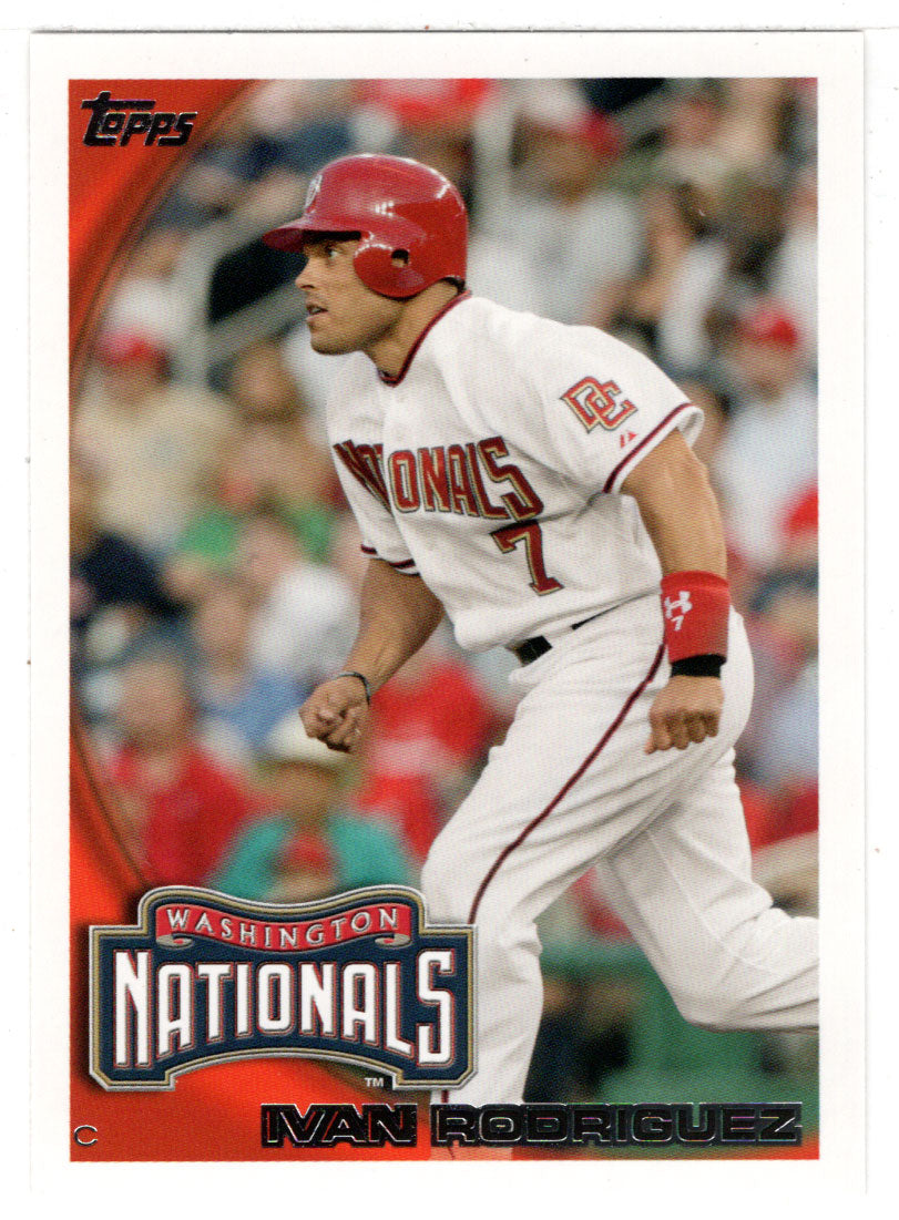 Ivan Rodriguez - Washington Nationals (MLB Baseball Card) 2010 Topps Update # 155 Mint
