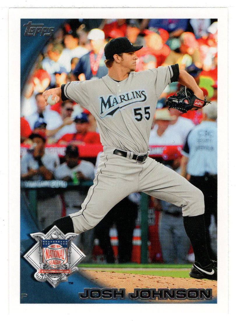 Josh Johnson - Florida Marlins - National League All-Star (MLB Baseball Card) 2010 Topps Update # 160 Mint