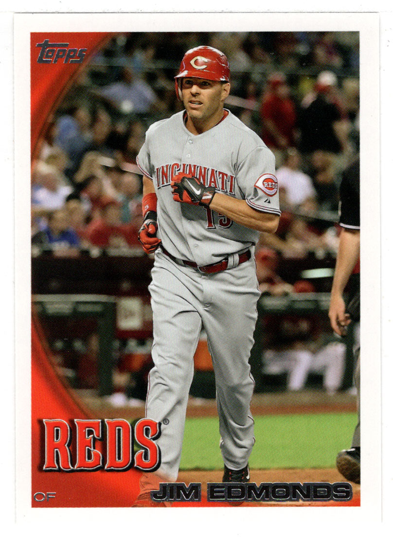 Jim Edmonds - Cincinnati Reds (MLB Baseball Card) 2010 Topps Update # –  PictureYourDreams