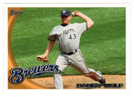 Randy Wolf - Milwaukee Brewers (MLB Baseball Card) 2010 Topps Update # 182 Mint