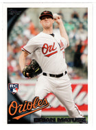 Brian Matusz RC - Baltimore Orioles (MLB Baseball Card) 2010 Topps Update # 185 Mint