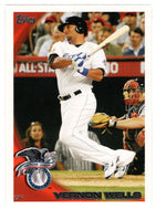 Vernon Wells - Toronto Blue Jays - American League All-Star (MLB Baseball Card) 2010 Topps Update # 194 Mint