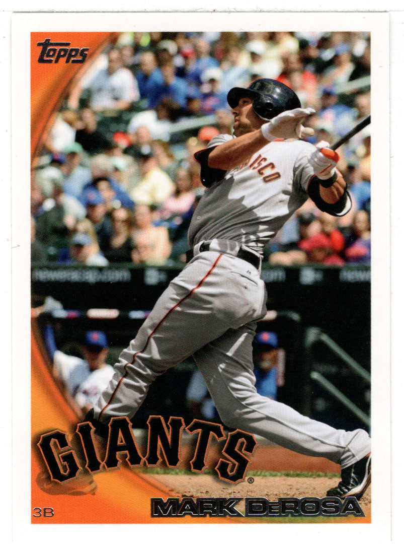 Mark DeRosa - San Francisco Giants (MLB Baseball Card) 2010 Topps Update # 195 Mint