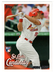 Jon Jay RC - St. Louis Cardinals (MLB Baseball Card) 2010 Topps Update –  PictureYourDreams