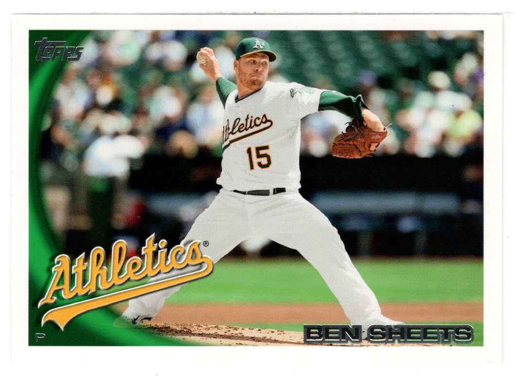 Ben Sheets - Oakland Athletics (MLB Baseball Card) 2010 Topps Update # 205 Mint