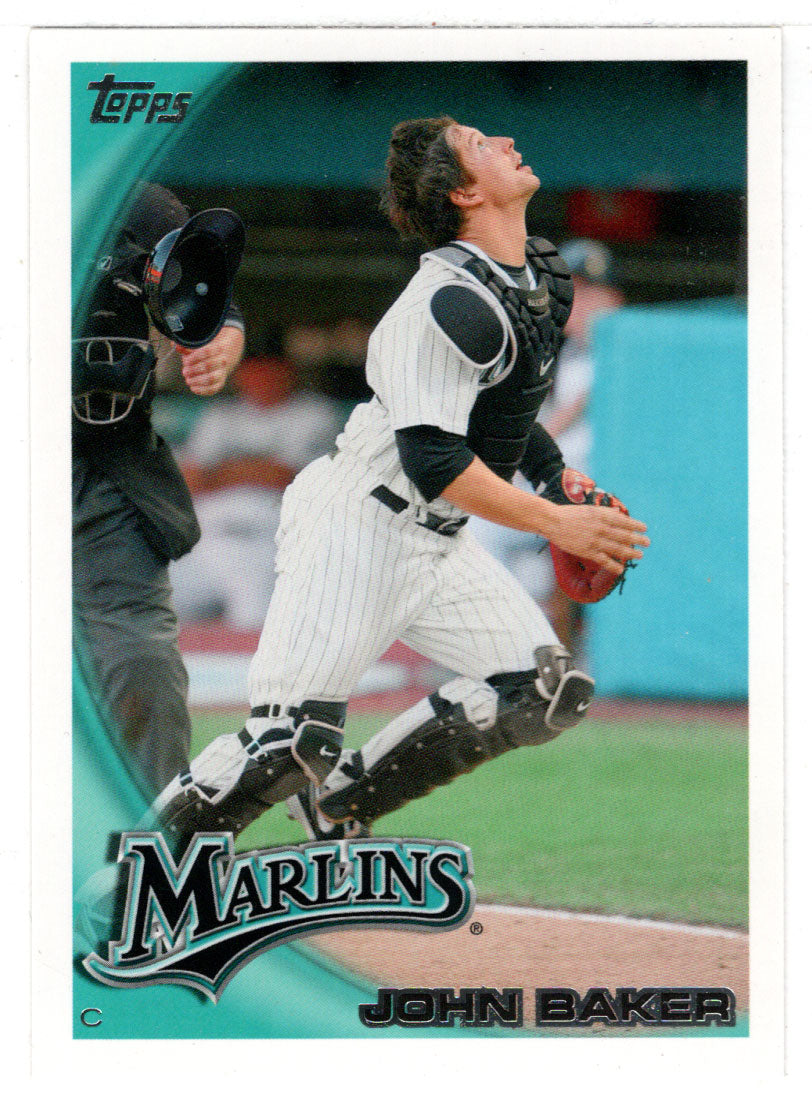 John Baker - Florida Marlins (MLB Baseball Card) 2010 Topps Update # 216 Mint
