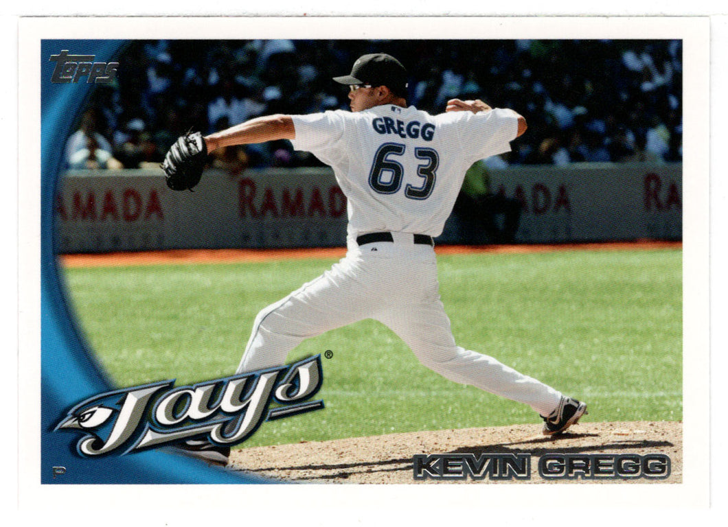 Kevin Gregg - Toronto Blue Jays (MLB Baseball Card) 2010 Topps Update # 218 Mint