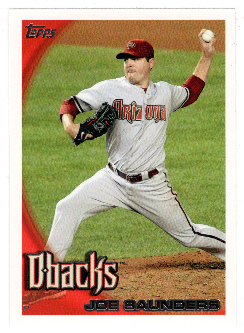 Joe Saunders - Los Angeles Angels (MLB Baseball Card) 2010 Topps Update # 229 Mint