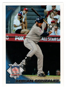 Adrian Gonzalez - San Diego Padres - National League All-Star (MLB Baseball Card) 2010 Topps Update # 240 Mint