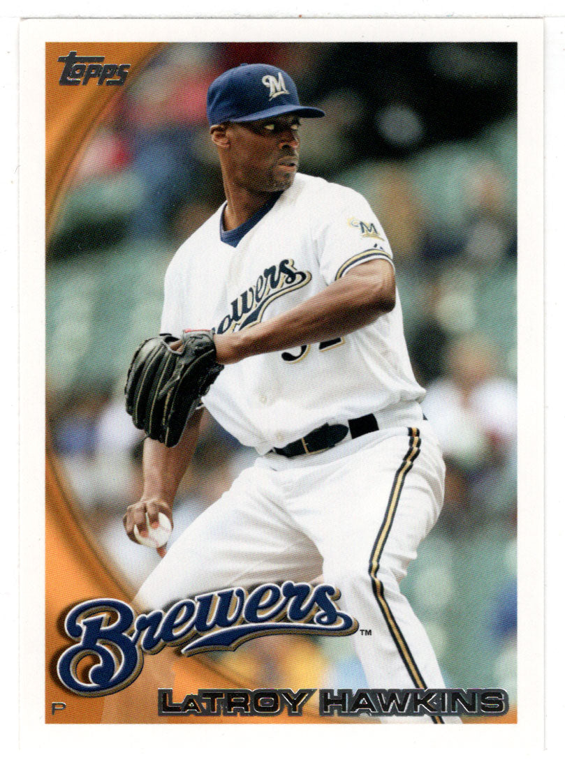 LaTroy Hawkins - Milwaukee Brewers (MLB Baseball Card) 2010 Topps Update # 246 Mint