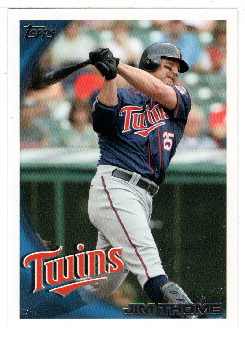 Topps Jim Thome Baseball Trading Cards