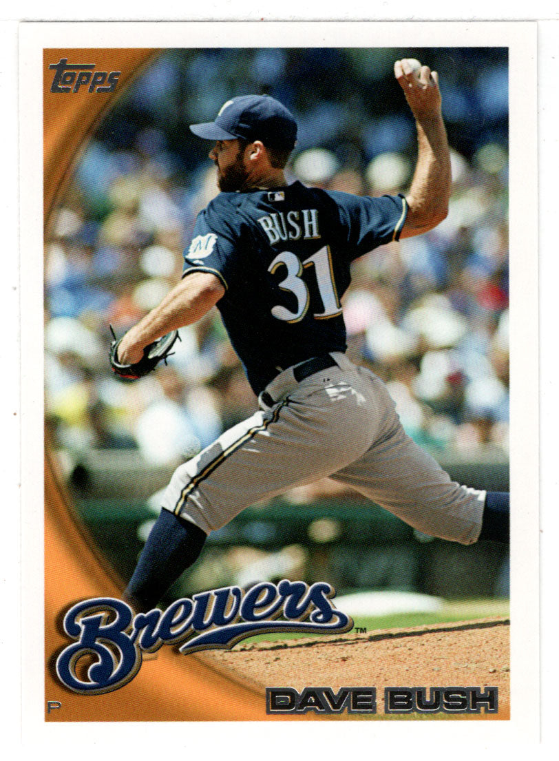 Dave Bush - Milwaukee Brewers (MLB Baseball Card) 2010 Topps Update # 269 Mint