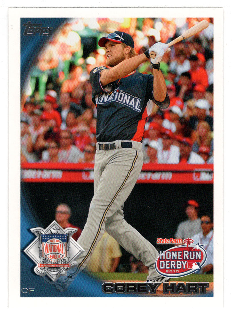 Corey Hart - Milwaukee Brewers - Home Run Derby (MLB Baseball Card) 2010 Topps Update # 291 Mint
