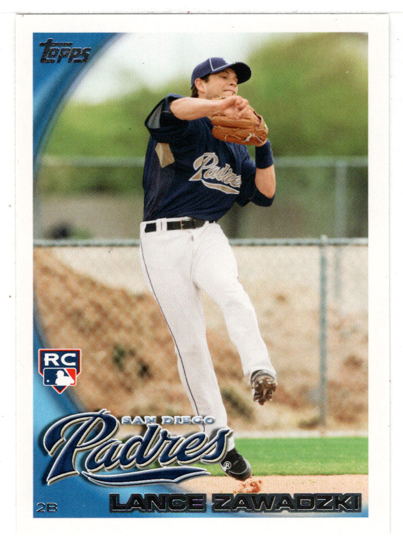 Lance Zawadzki RC - San Diego Padres (MLB Baseball Card) 2010 Topps Update # 296 Mint