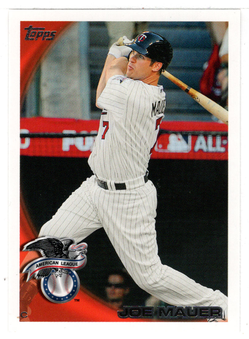 Joe Mauer - Minnesota Twins - American League All-Star (MLB Baseball Card) 2010 Topps Update # 320 Mint
