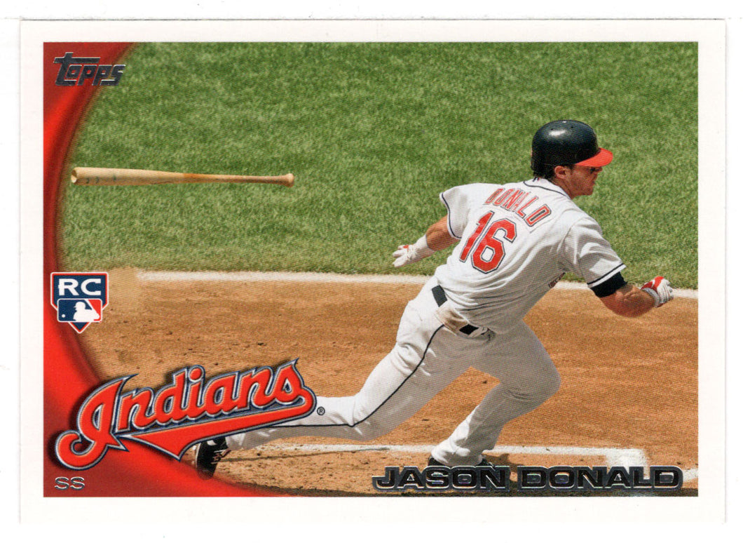Jason Donald RC - Cleveland Indians (MLB Baseball Card) 2010 Topps Update # 321 Mint
