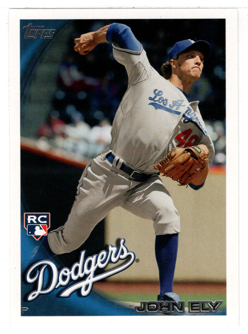 John Ely RC - Los Angeles Dodgers (MLB Baseball Card) 2010 Topps Update # 322 Mint