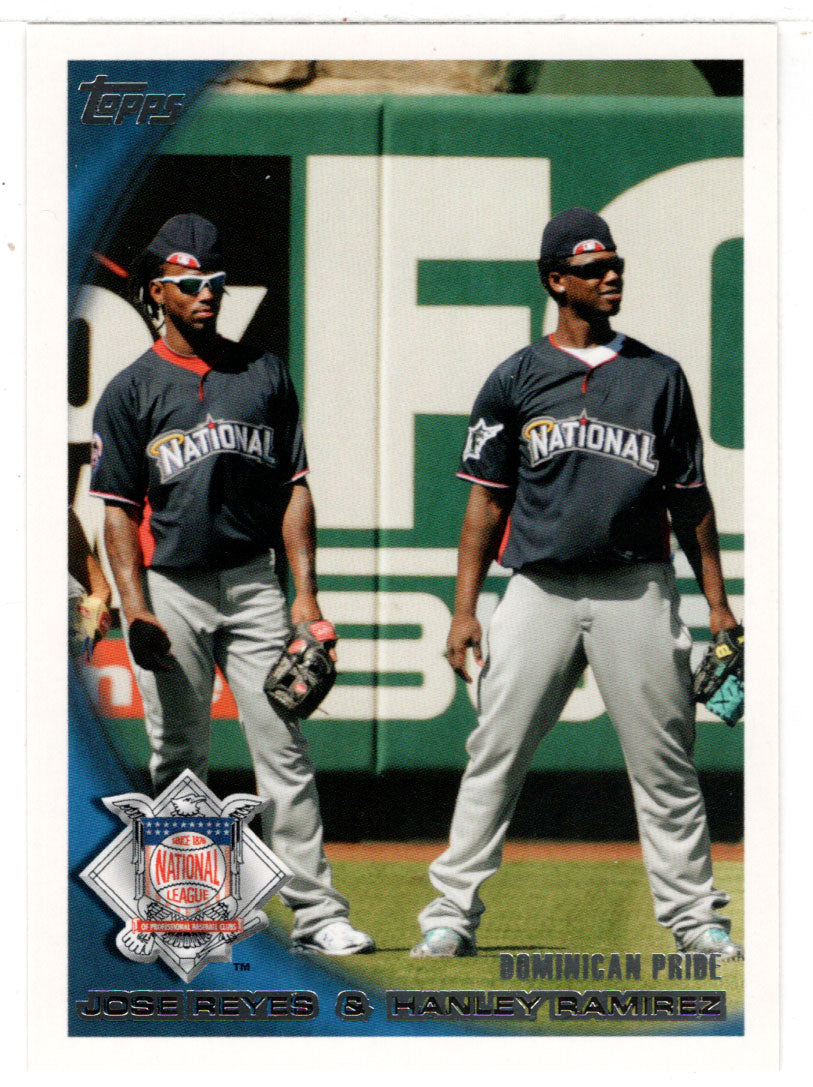 Jose Reyes - Hanley Ramriez - Dominican Pride (MLB Baseball Card) 2010 Topps Update # 329 Mint