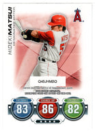 Hideki Matsui - Los Angeles Angels - Attax Code (MLB Baseball Card) 2010 Topps Update # 29 Mint