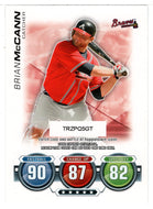 Brian McCann - Atlanta Braves - Attax Code (MLB Baseball Card) 2010 Topps Update # 33 Mint