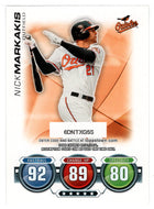 Nick Markakis - Baltimore Orioles - Attax Code (MLB Baseball Card) 2010 Topps Update # 35 Mint