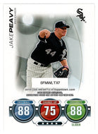 Jake Peavy - Chicago White Sox - Attax Code (MLB Baseball Card) 2010 Topps Update # 41 Mint
