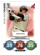 Shin-Soo Choo - Cleveland Indians - Attax Code (MLB Baseball Card) 2010 Topps Update # 44 Mint