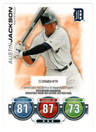 Austin Jackson - Detroit Tigers - Attax Code (MLB Baseball Card) 2010 Topps Update # 48 Mint