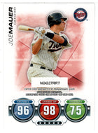 Joe Mauer - Minnesota Twins - Attax Code (MLB Baseball Card) 2010 Topps Update # 56 Mint