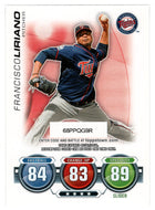 Francisco Liriano - Minnesota Twins - Attax Code (MLB Baseball Card) 2010 Topps Update # 57 Mint