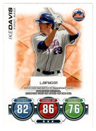 Ike Davis - New York Mets - Attax Code (MLB Baseball Card) 2010 Topps Update # 58 Mint