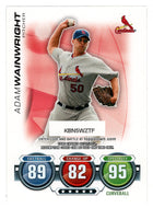 Adam Wainwright - St. Louis Cardinals - Attax Code (MLB Baseball Card) 2010 Topps Update # 67 Mint