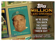 Roy Campanella - Brooklyn Dodgers - Million Card Giveaway (MLB Baseball Card) 2010 Topps Update # TMC-21 Mint