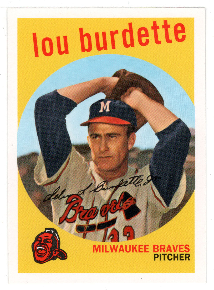Lew Burdette - Milwaukee Braves - The Cards Your Mom Threw Out (MLB Baseball Card) 2010 Topps Update # CMT-124 Mint
