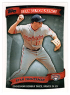 Ryan Zimmerman - Washington Nationals - Peak Performance (MLB Baseball Card) 2010 Topps Update # PP-111 Mint