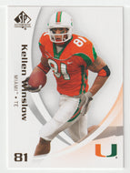 Kellen Winslow - Miami Hurricanes (Football Card) 2010 Upper Deck SP Authentic # 49 Mint