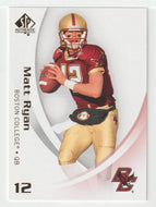 Matt Ryan - Boston College Eagles (Football Card) 2010 Upper Deck SP Authentic # 64 Mint