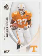 Arian Foster - Tennessee Volunteers (Football Card) 2010 Upper Deck SP Authentic # 78 Mint