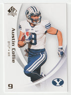 Austin Collie - BYU Cougars (Football Card) 2010 Upper Deck SP Authentic # 90 Mint
