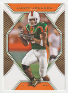 Andre Johnson - Miami Hurricanes (NFL - NCAA Football Card) 2010 Upper Deck SPx # 24 Mint