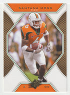 Santana Moss - Miami Hurricanes (NFL - NCAA Football Card) 2010 Upper Deck SPx # 36 Mint