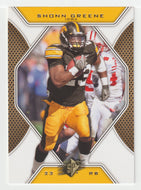 Shonn Greene - Iowa Hawkeyes (NFL - NCAA Football Card) 2010 Upper Deck SPx # 45 Mint