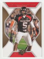 Michael Crabtree - Texas Tech Red Raiders (NFL - NCAA Football Card) 2010 Upper Deck SPx # 51 Mint