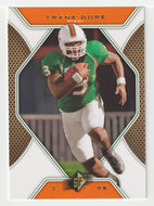 Frank Gore - Miami Hurricanes (NFL - NCAA Football Card) 2010 Upper Deck SPx # 57 Mint