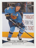 Tobias Enstrom - Winnipeg Jets (NHL Hockey Card) 2011-12 Upper Deck # 3 Mint