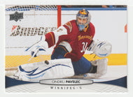 Ondrej Pavelec - Winnipeg Jets (NHL Hockey Card) 2011-12 Upper Deck # 6 Mint