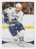 Daniel Sedin - Vancouver Canucks (NHL Hockey Card) 2011-12 Upper Deck # 14 Mint