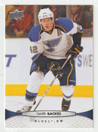 David Backes - St. Louis Blues (NHL Hockey Card) 2011-12 Upper Deck # 33 Mint