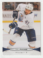 Theo Peckham - Edmonton Oilers (NHL Hockey Card) 2011-12 Upper Deck # 132 Mint