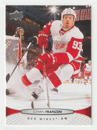 Johan Franzen - Detroit Red Wings (NHL Hockey Card) 2011-12 Upper Deck # 134 Mint